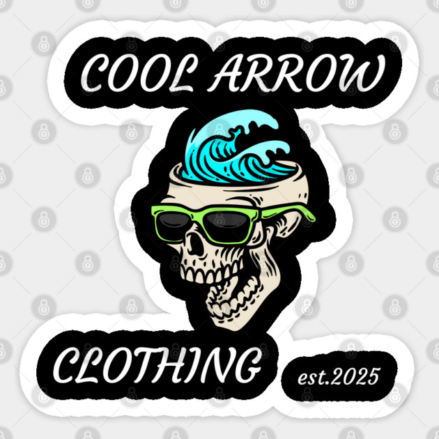 Cool Arrow Clothing Sticker by The Patron