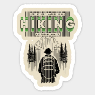 Step by Step Nature Heals Sticker