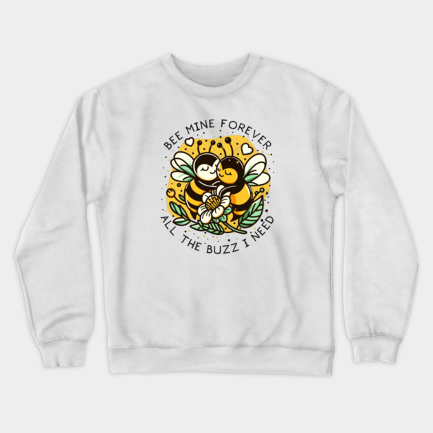 BEE MINE Crewneck Sweatshirt by Fabrik