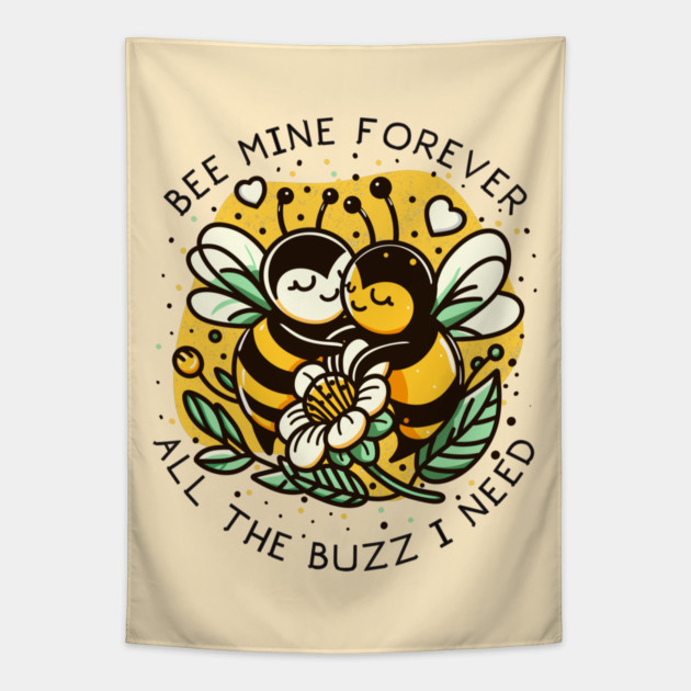 BEE MINE Tapestry by Fabrik