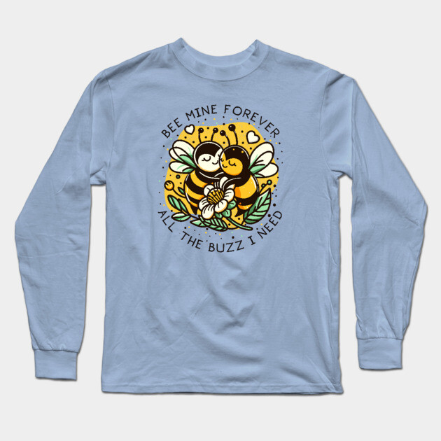 BEE MINE Long Sleeve T-Shirt by Fabrik