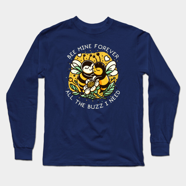 BEE MINE Long Sleeve T-Shirt by Fabrik