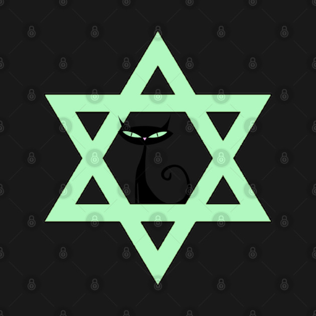 Jewish Kitty Cat Star of David by HolidayBug