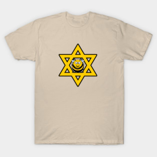 Jewish Bee Star of David T-Shirt