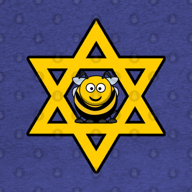 Jewish Bee Star of David by HolidayBug