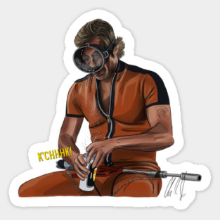 Once Upon a Time in Hollywood: Scuba Cliff Magnet