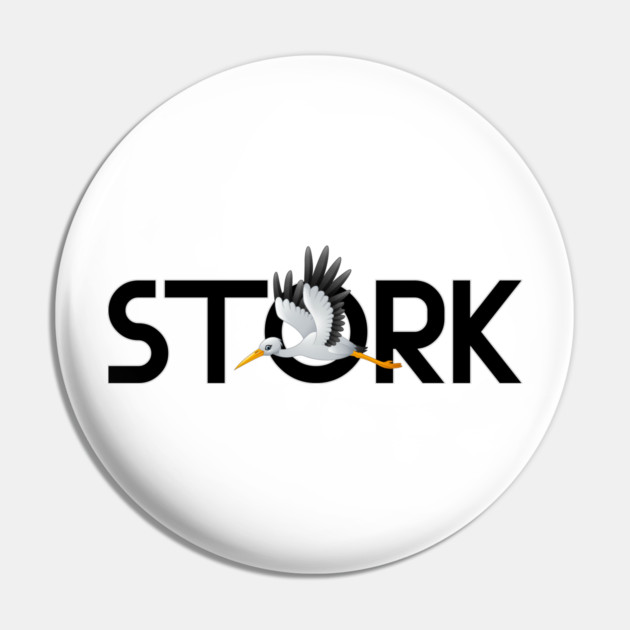 Stork Day Pin by HolidayBug