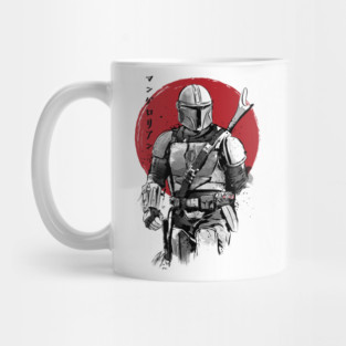 Mandalorian Bounty Hunter sumi e Mug