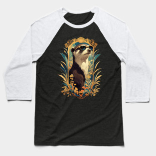 otter Baseball T-Shirt