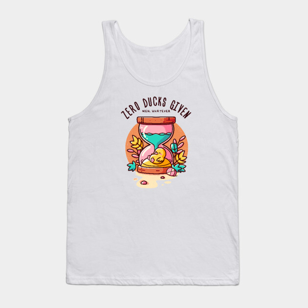 ZERO DUCKS GIVEN Tank Top by Fabrik