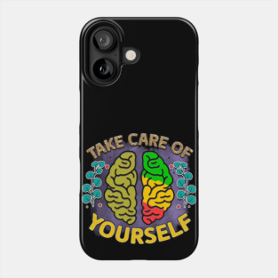 Mind Matters: Spread Positivity and Self-Care Awareness Phone Case