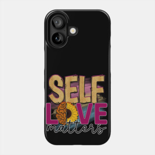 Mind Matters: Spread Positivity and Self-Care Awareness Phone Case