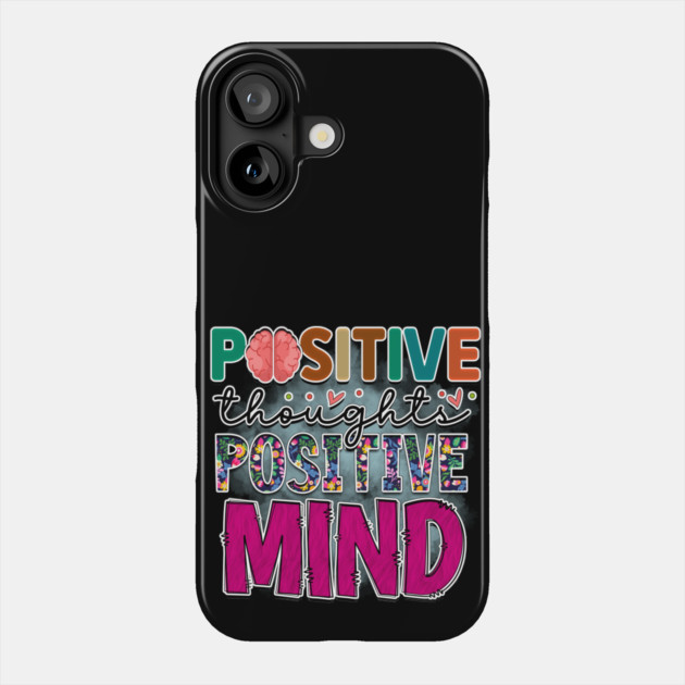 Mind Matters: Spread Positivity and Self-Care Awareness Phone Case by Steve