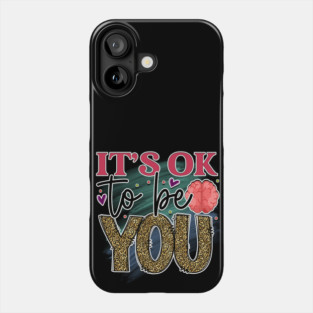 Mind Matters: Spread Positivity and Self-Care Awareness Phone Case