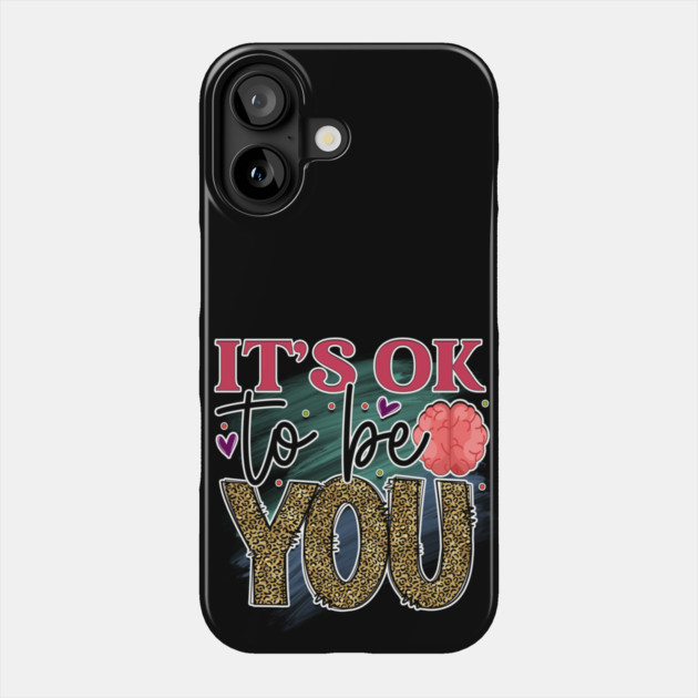 Mind Matters: Spread Positivity and Self-Care Awareness Phone Case by Steve