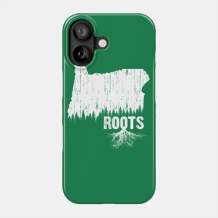 Roots - Oregon (Rustic) Phone Case