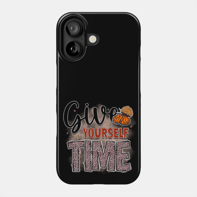 Mind Matters: Spread Positivity and Self-Care Awareness Phone Case by Steve