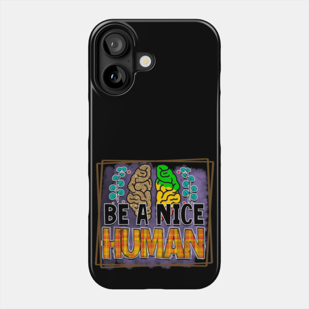 Mind Matters: Spread Positivity and Self-Care Awareness Phone Case by Steve