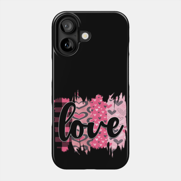 Love in the Air: Valentine’s Day Vibes Phone Case by Steve