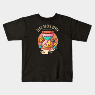 ZERO DUCKS GIVEN Kids T-Shirt