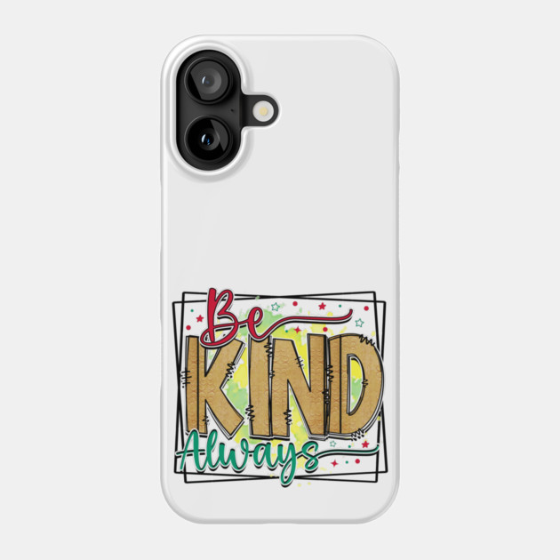 Mind Matters: Spread Positivity and Self-Care Awareness Phone Case by Steve