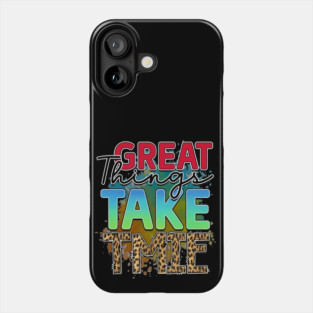 Mind Matters: Spread Positivity and Self-Care Awareness Phone Case