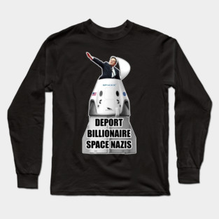 Deport Elon Musk Long Sleeve T-Shirt