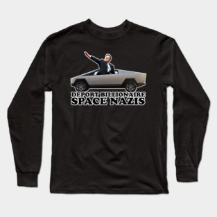 Deport Elon Musk Long Sleeve T-Shirt