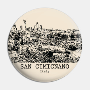 San Gimignano - Italy Pin