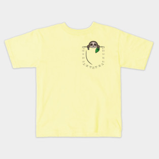 POCKET SLOTH Kids T-Shirt