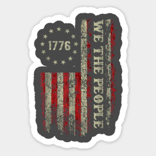 1776 We the People Sticker