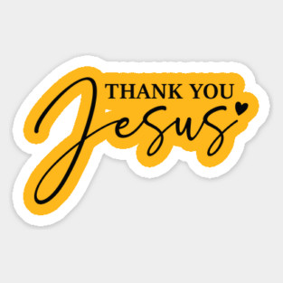 Thank you Jesus Magnet