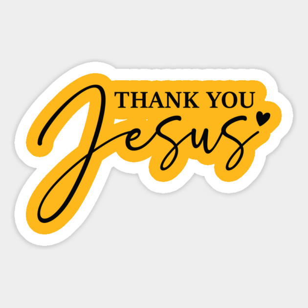 Thank you Jesus Magnet by David's Store 3