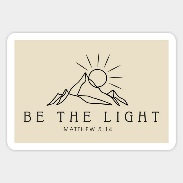 Be the Light Magnet by David's Store 3