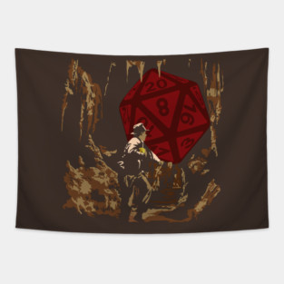 Indiana Jones and the Dice of Doom Tapestry