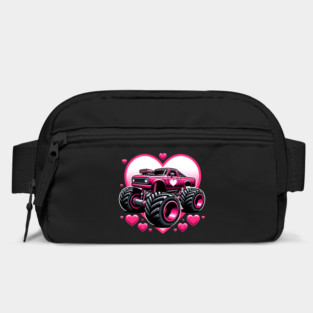 Valentines Day Monster Truck Funny Toddler Boys Bag