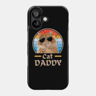 Cool Cat Dad Vibes Phone Case
