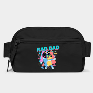 Blue Rad Dad Tan Blue Heeler Bandit Dad Retro 90s Gift For Men Dad Bag