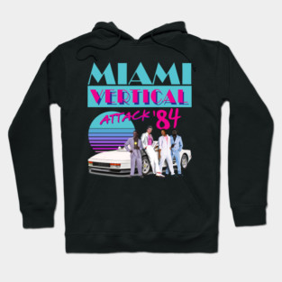 Miami Vertical Attack - '84 Dolphins Vintage Football Hoodie