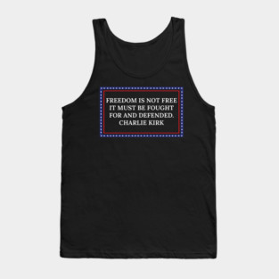 CHARLIE-KIRK Tank Top