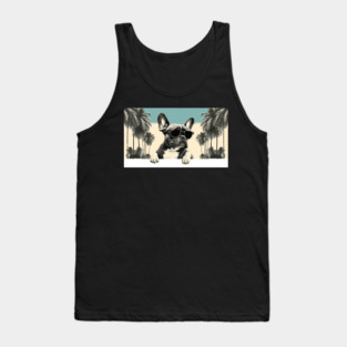 Cool French Bulldog Tank Top