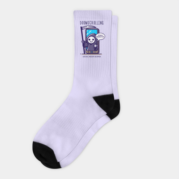 DOOMSCROLLING Socks by Fabrik