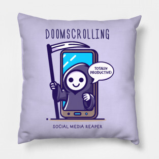 DOOMSCROLLING Pillow