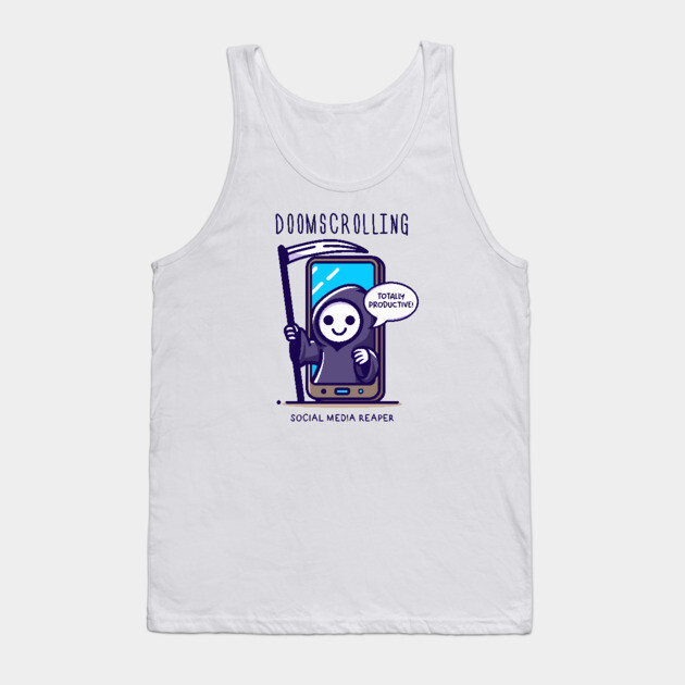 DOOMSCROLLING Tank Top by Fabrik