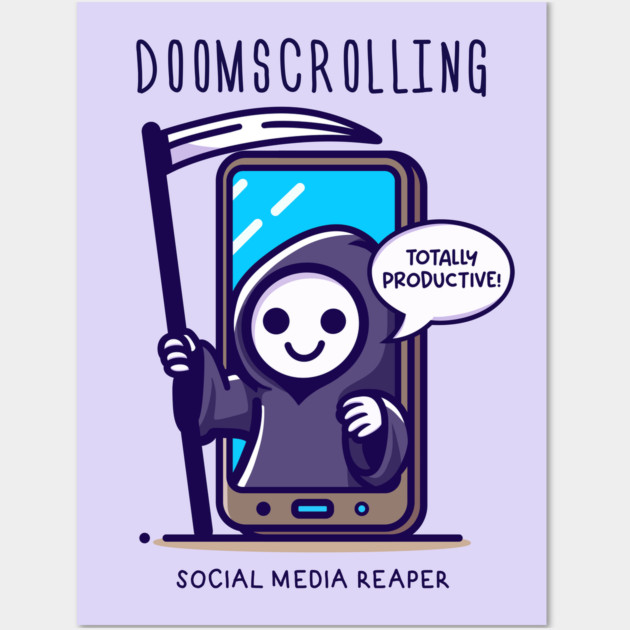 DOOMSCROLLING Wall Art by Fabrik