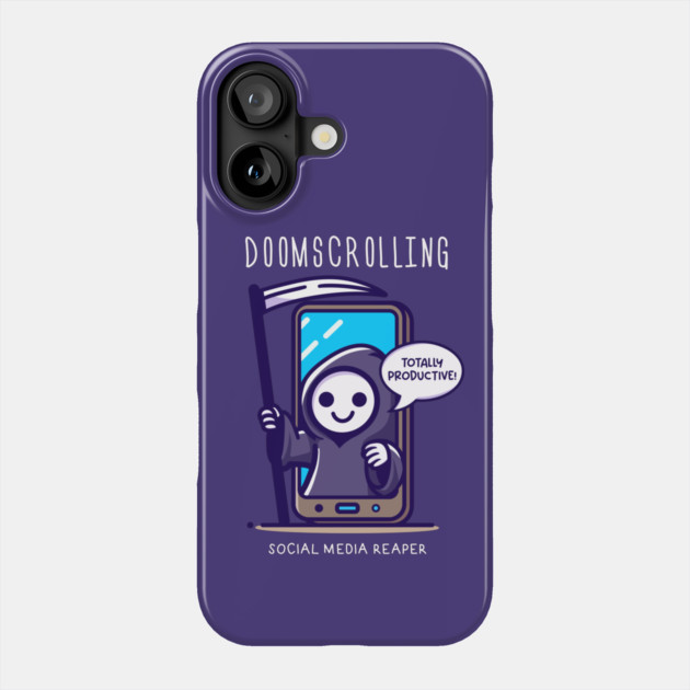DOOMSCROLLING Phone Case by Fabrik