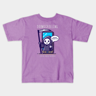 DOOMSCROLLING Kids T-Shirt