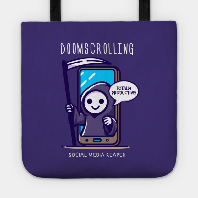 DOOMSCROLLING Tote by Fabrik