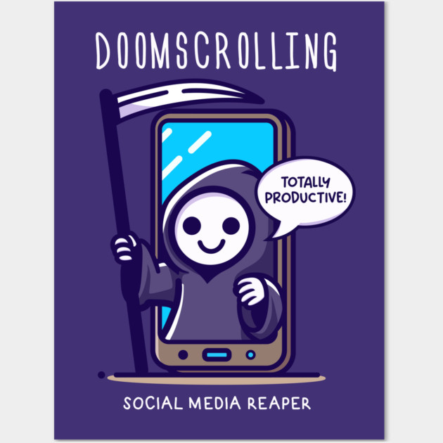 DOOMSCROLLING Wall Art by Fabrik