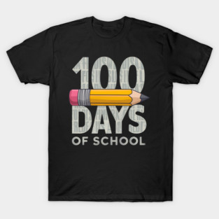 100 Days of School Girls Coquette Bow 100th Day of School T-Shirt